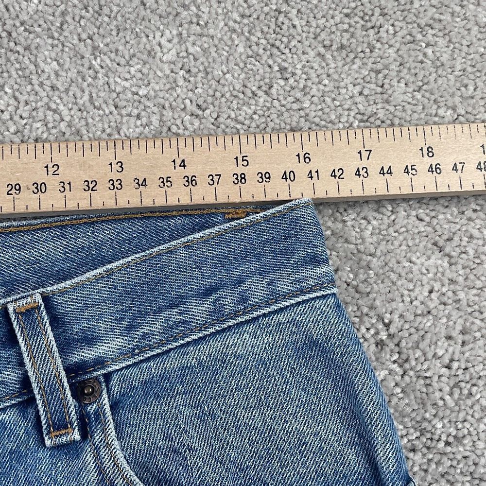 VINTAGE Levis Jeans Womens 14 Long Blue 550 Relaxed Tapered Leg American Denim - Picture 5 of 12